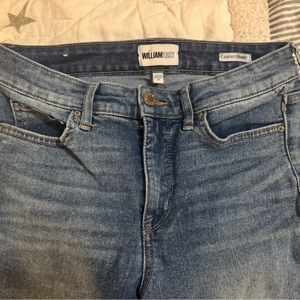 William Rast High Rise Straight Jeans - Picture 3 of 3